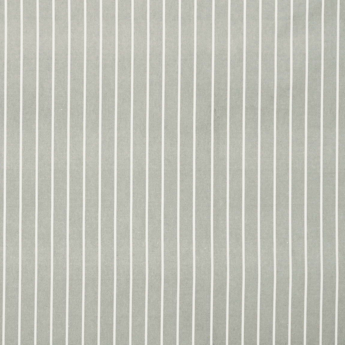 ANTE DECOR Burgess Printed Cotton Stripe Made To Measure Roman Blind Soft Grey
