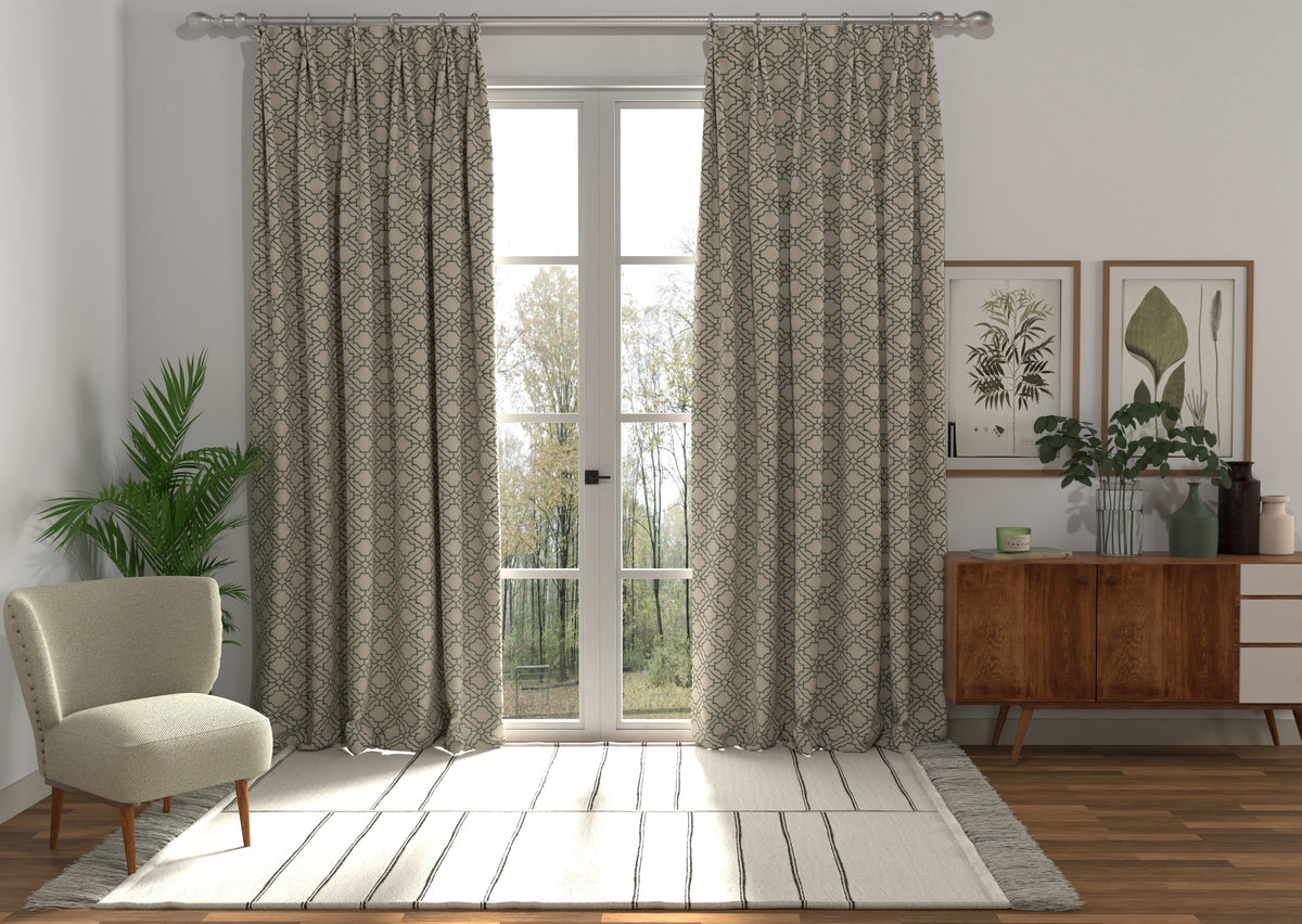 Rocco Made to Measure Curtain Duckegg