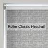 Orla Kiely Linear Stem Translucent Made to Measure Roller Blind Bubblegum