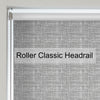 William Morris Acorn Translucent Made To Measure Roller Blind Clay