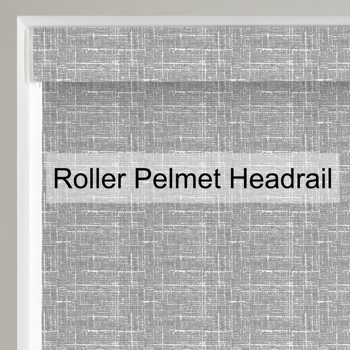 Emily Bond Peggy Made to Measure Blackout Roller Blind Smoke