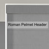 Emily Bond Oyster Catcher Made To Measure Roman Blind Charcoal
