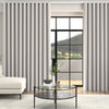 Arla Soft Texture Made To Measure Curtains + FREE Track - Wave Fog