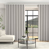 Arla Soft Texture Made To Measure Curtains + FREE Track - Wave Fog