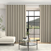Jillian Soft Plain Made To Measure Curtains + FREE Track - Wave Linen