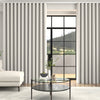 Lindy Shimmer Woven Made To Measure Curtains + FREE Track - Wave Snow