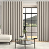 Arla Soft Texture Made To Measure Curtains + FREE Track - Wave Salt