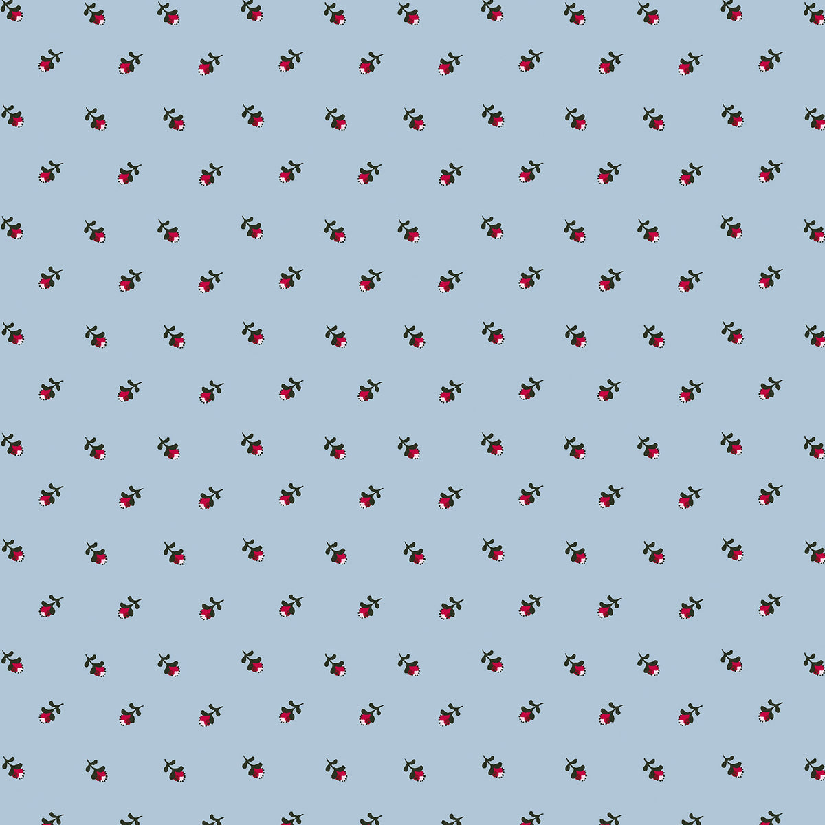 Cath Kidston Rose Bud Made to Measure Roller Blind Blue