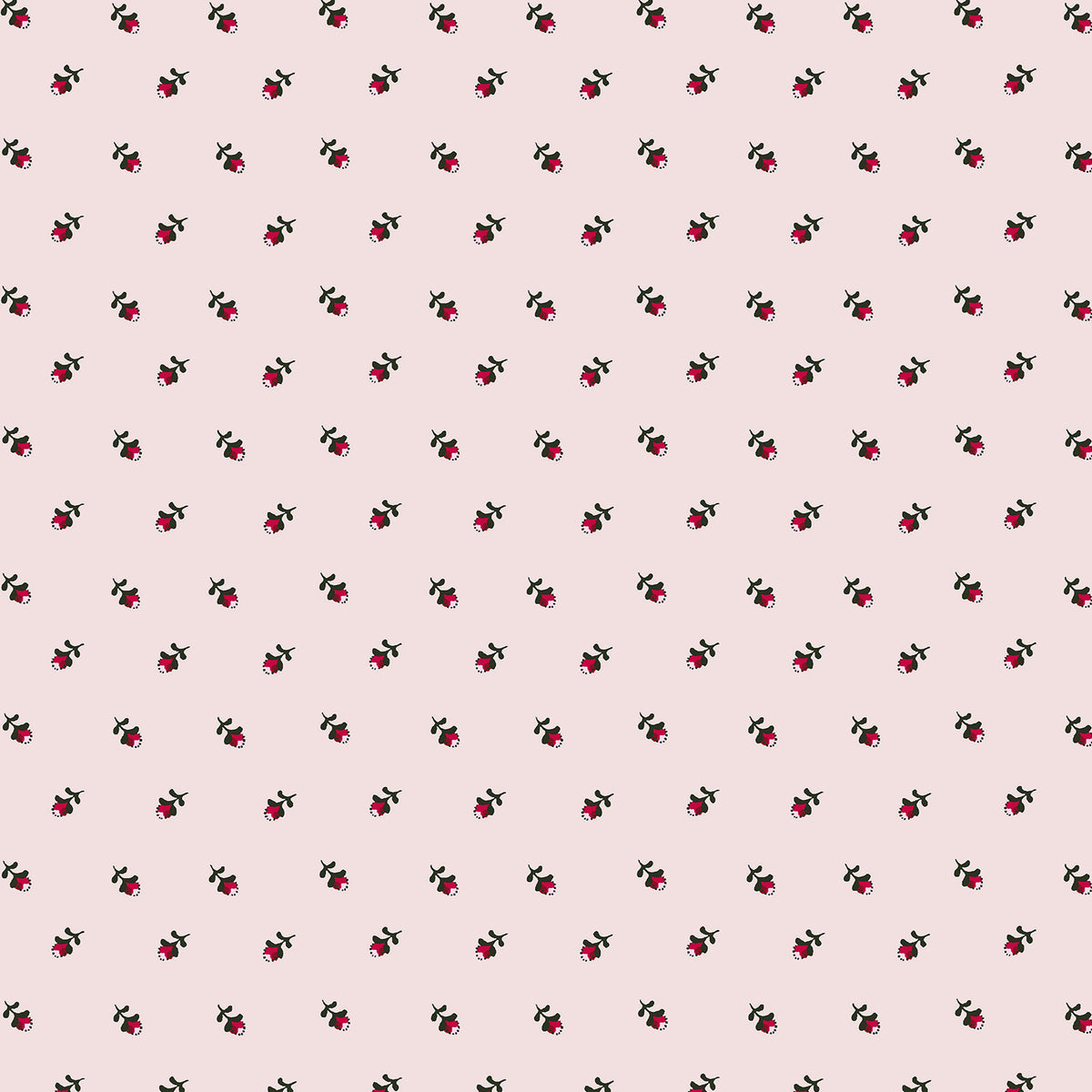 Cath Kidston Rose Bud Made to Measure Roller Blind Light Pink