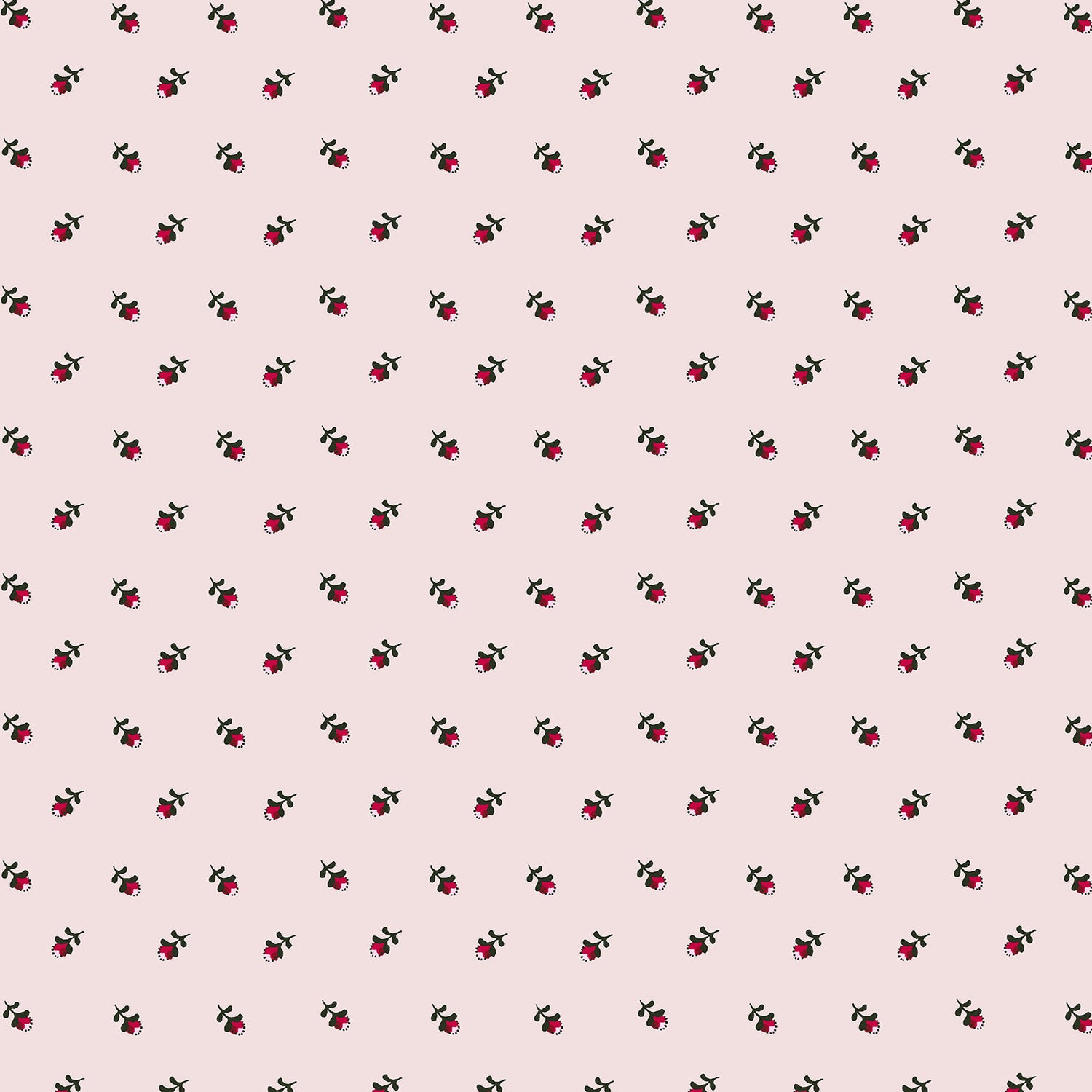Cath Kidston Rose Bud Made to Measure Curtain Pink