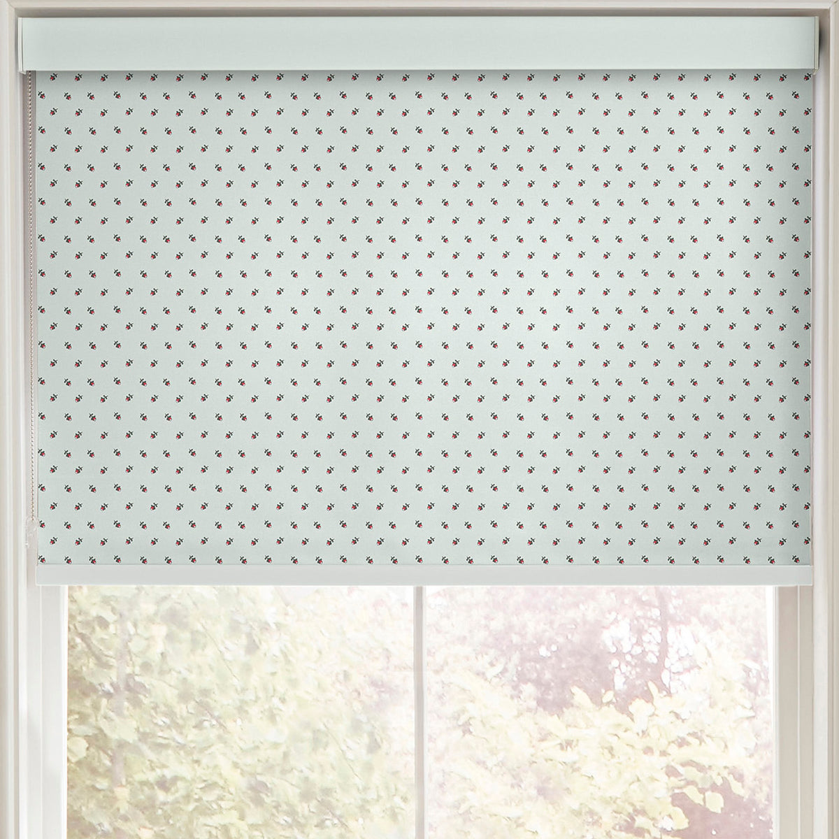 Cath Kidston Rose Bud Made to Measure Roller Blind Mint