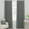 Linda Barker Royal Velvet Made to Measure Curtain Grey