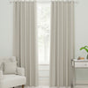 Linda Barker Royal Velvet Made to Measure Curtain Ivory