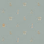 Sophie Allport Bears Blackout Made To Measure Roller Blind Sage Green Sample Image
