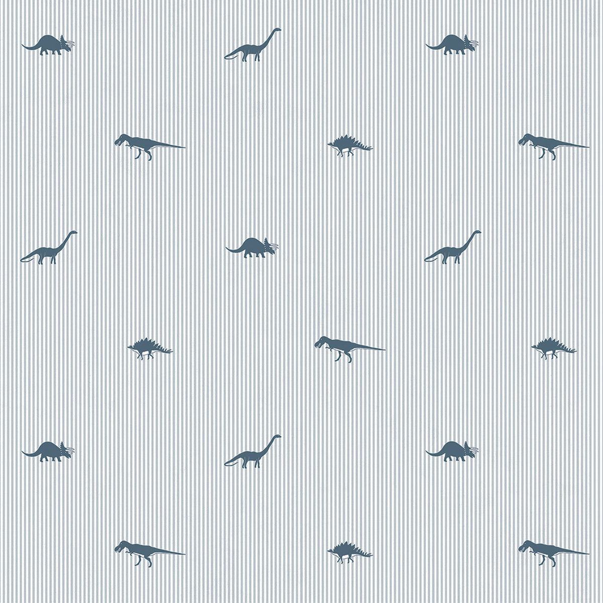 Sophie Allport Dinosaur Translucent Made To Measure Roller Blind Navy