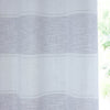 Santorini Slot Top Ready Made Single Voile Curtain Grey