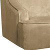 Savoy Velvet Armchair Tan