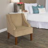 Savoy Velvet Armchair Tan