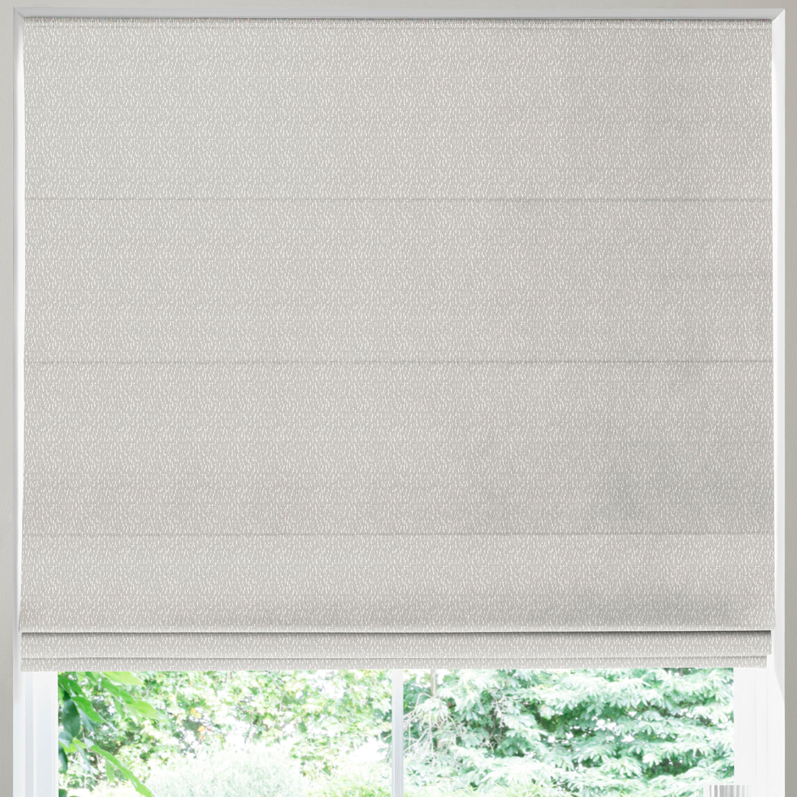 Arkona Made to Measure Roman Blind Silver