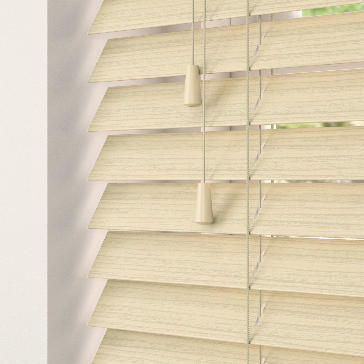 50mm Wood Essence Made To Measure Venetian Blind Scandi Oak