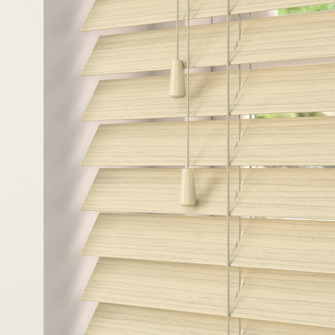 50mm Wood Essence Made To Measure Venetian Blind Scandi Oak