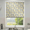 Orla Kiely Scribble Stem Made to Measure Blackout Roller Blind Seagrass Duckegg