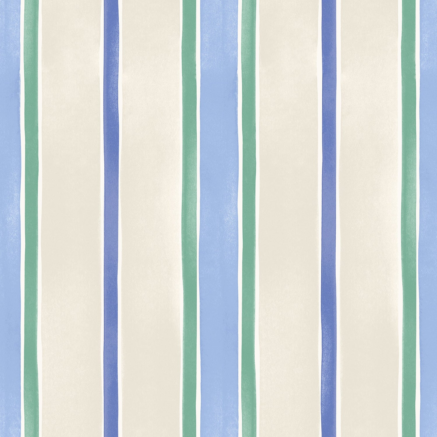 Bluebellgray Seaside Stripe Blackout Made To Measure Roller Blind Atlantic