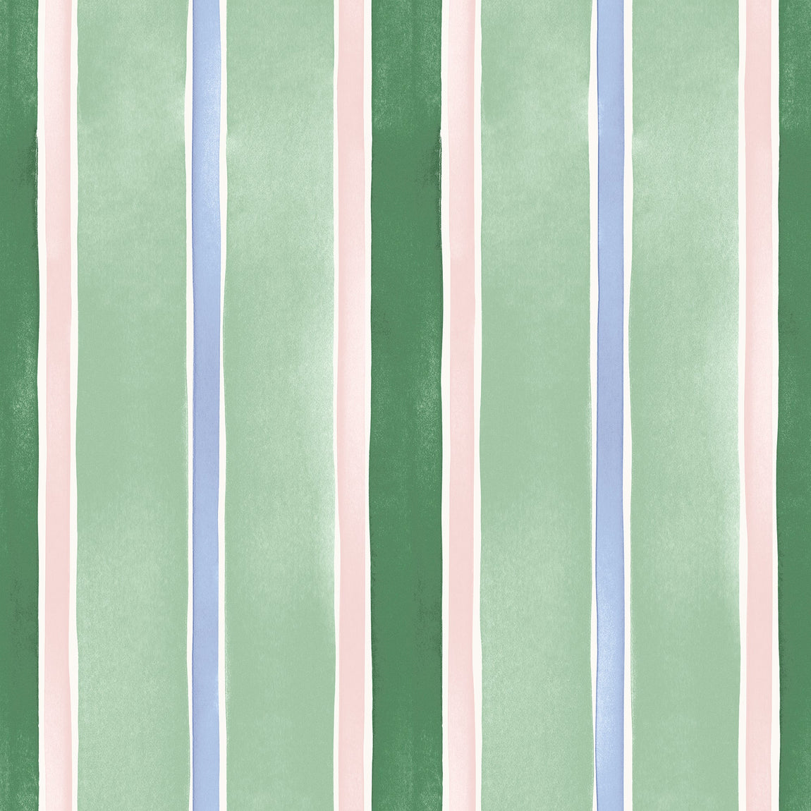 Bluebellgray Seaside Stripe Blackout Made To Measure Roller Blind Seaglass