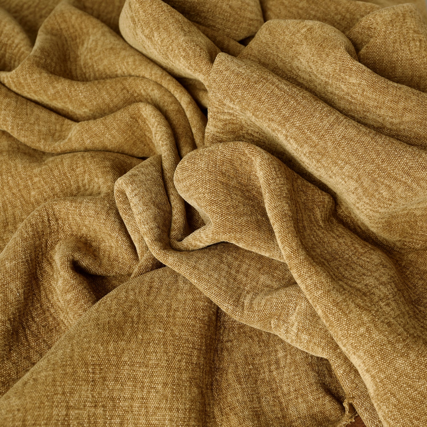 ANTE DECOR Serene Woven Fabric Caramel