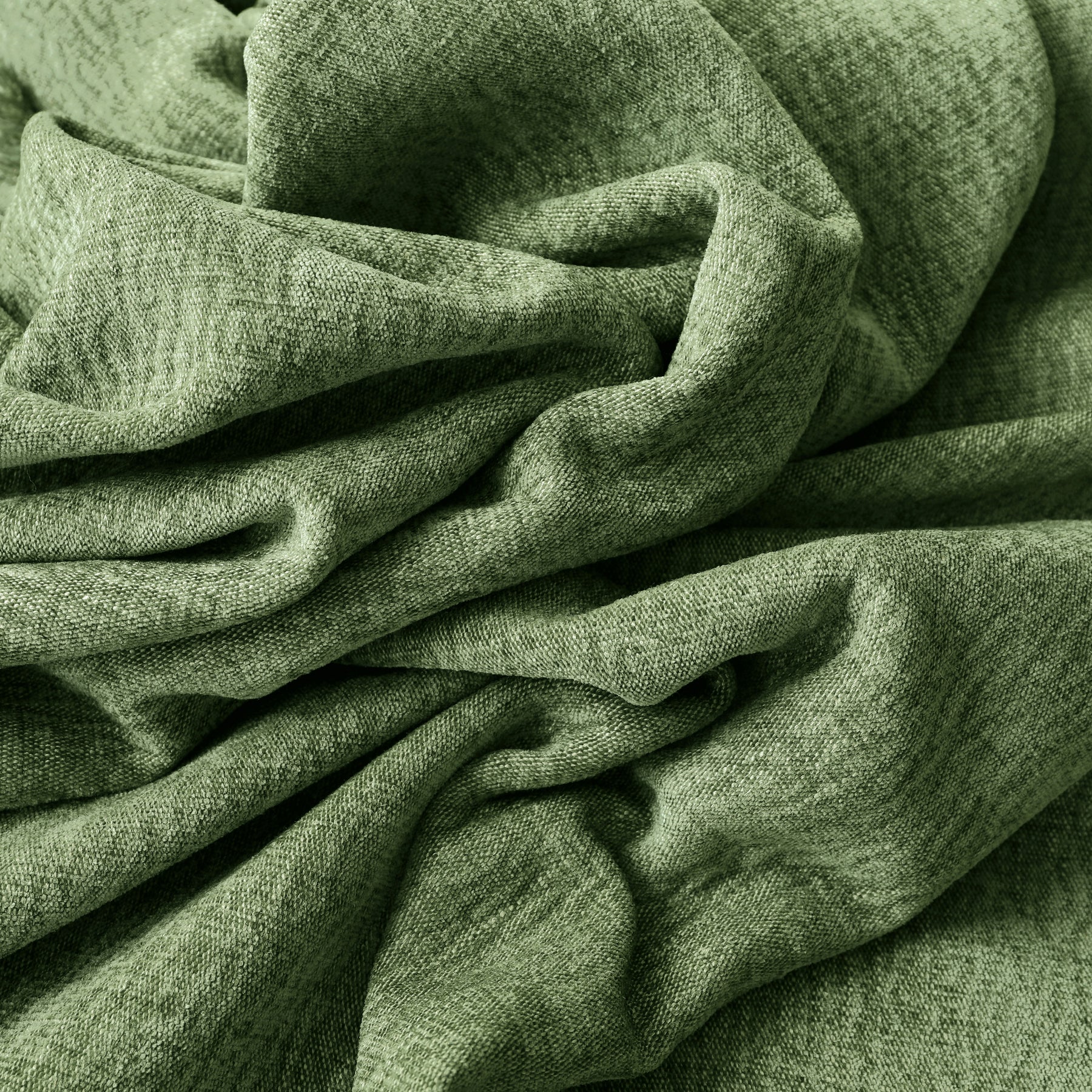 ANTE DECOR Serene Woven Fabric Olive