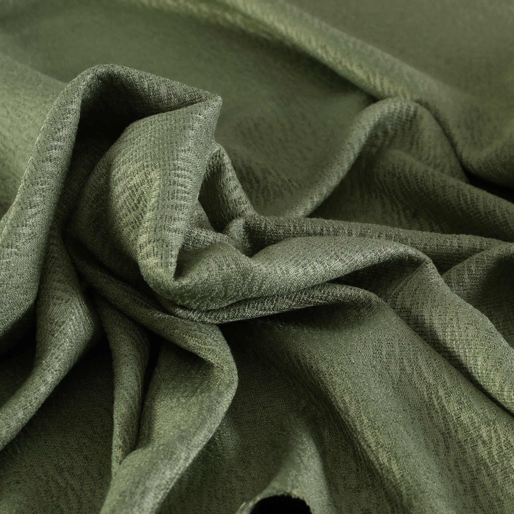 ANTE DECOR Serene Woven Fabric Olive