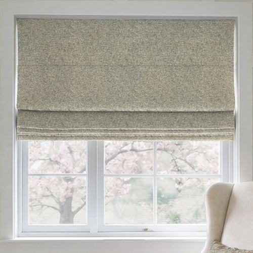 ANTE DECOR Nymans Boucle Made To Measure Roman Blind Dune
