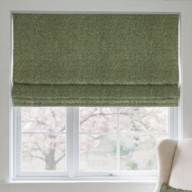 ANTE DECOR Nymans Boucle Made To Measure Roman Blind Sea Moss