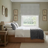 ANTE DECOR Nymans Boucle Made To Measure Roman Blind Silver