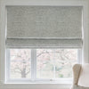 ANTE DECOR Nymans Boucle Made To Measure Roman Blind Silver