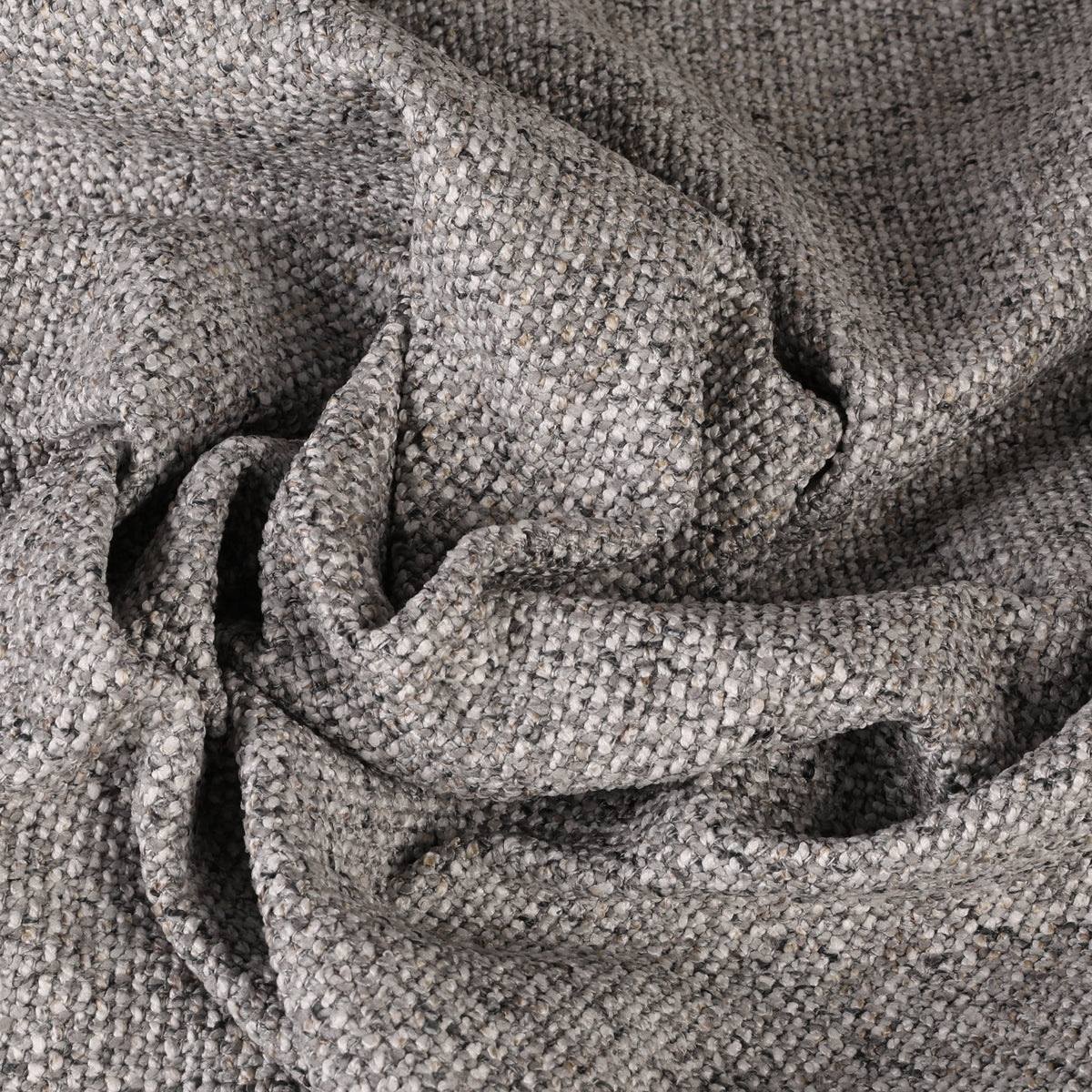 ANTE DECOR Nymans Boucle Fabric Silver