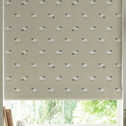 Sophie Allport Sheep Made to Measure Roman Blind Sand