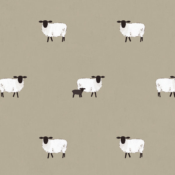 Sophie Allport Sheep Made to Measure Roller Blind Sand
