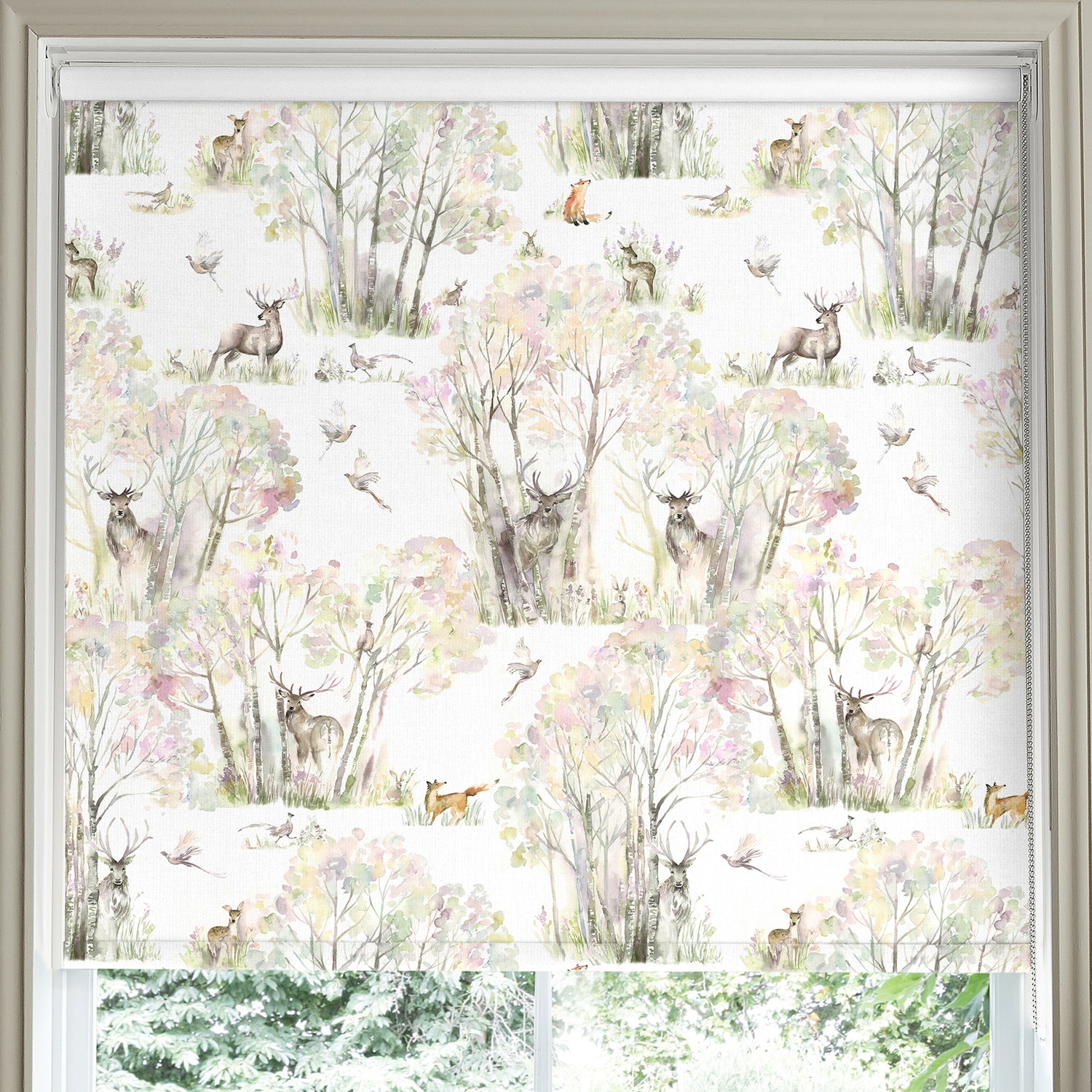 Voyage Sherwood Made to Measure Blackout Roller Blind Linen