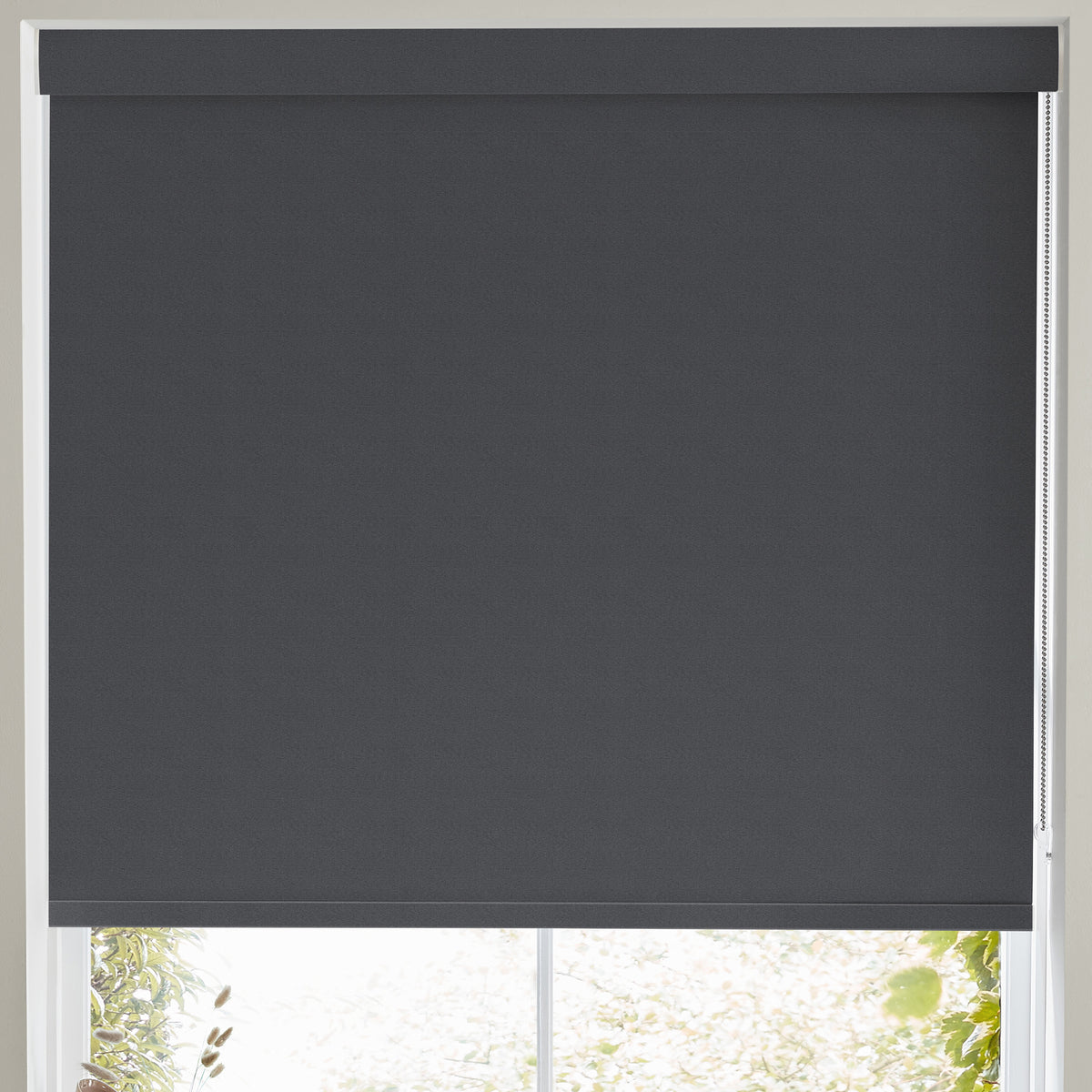 Destiny Made to Measure Blackout Roller Blind Dark Grey