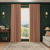 HOUSE Llewelyn-Bowen Oak Leaf Made To Measure Curtains Sienna