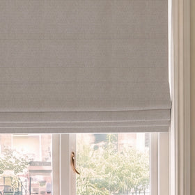 HOUSE Llewelyn-Bowen Oak Leaf Made To Measure Roman Blind Chalk