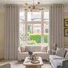 HOUSE Llewelyn-Bowen Oak Leaf Made To Measure Curtains Chalk