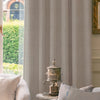 HOUSE Llewelyn-Bowen Oak Leaf Made To Measure Curtains Chalk