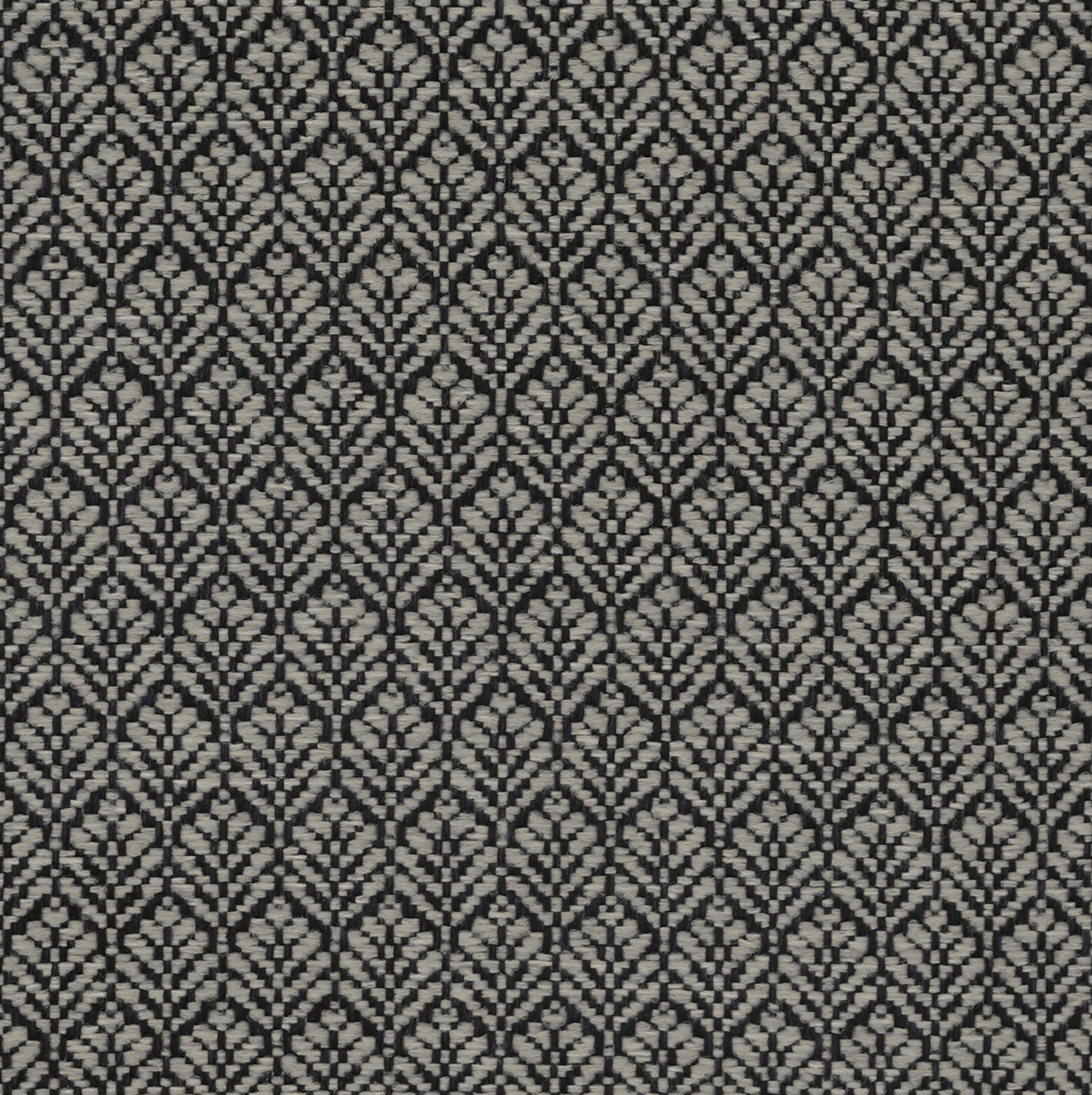 HOUSE Llewelyn-Bowen Oak Leaf Woven Fabric Charcoal