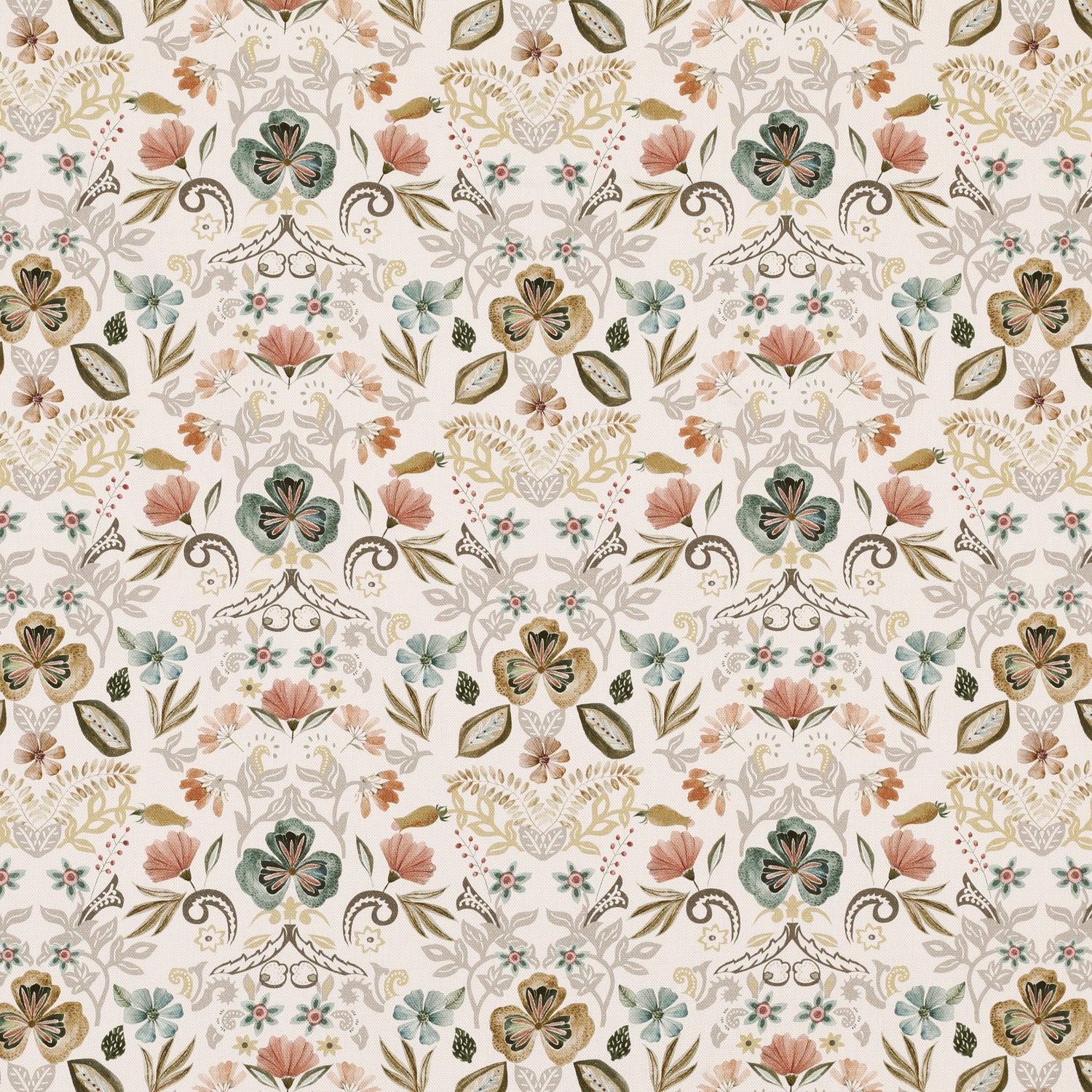 ANTE DECOR Skoll Fabric Blue