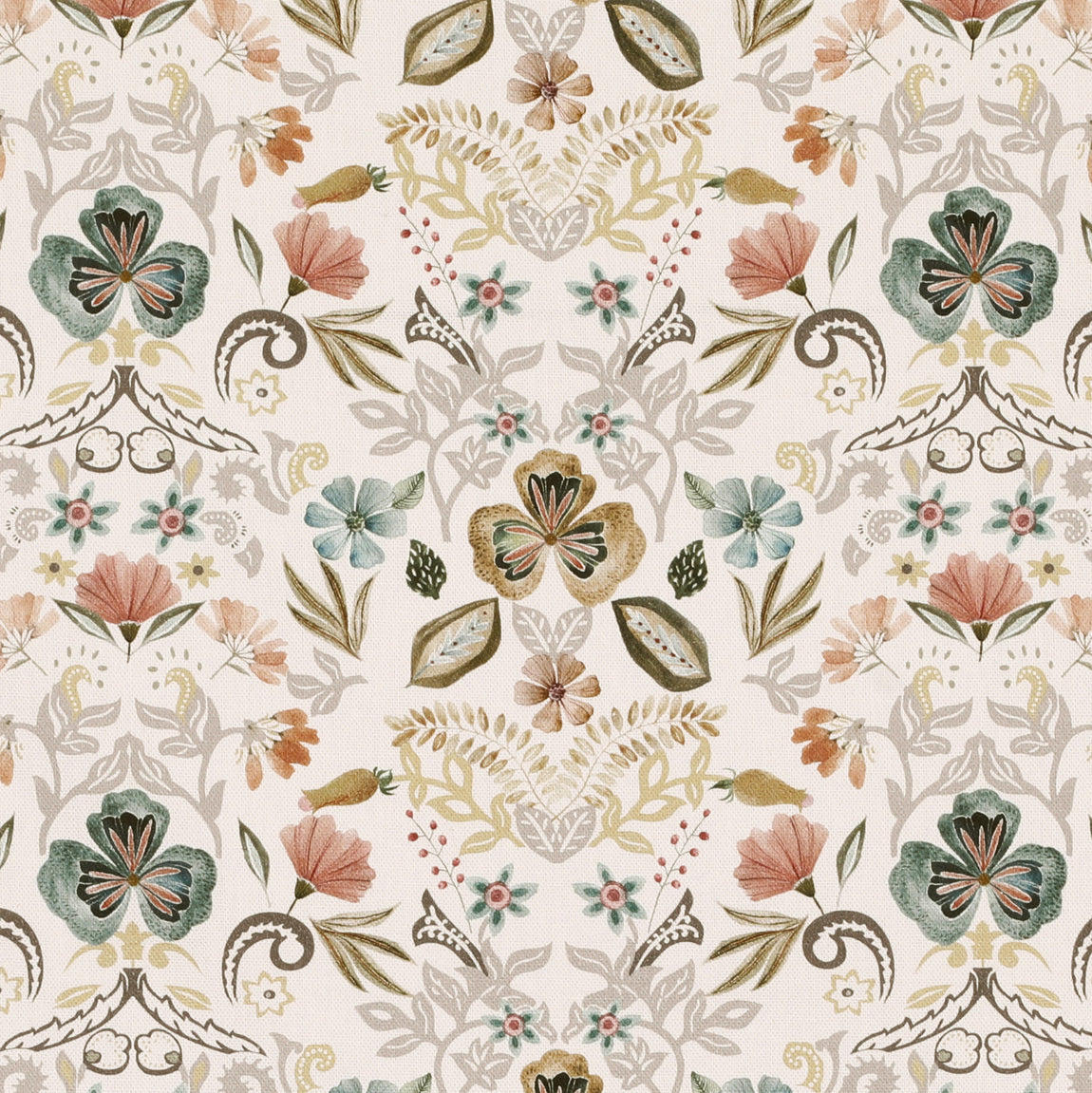 ANTE DECOR Skoll Fabric Blue