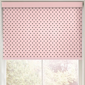 Cath Kidston Spot Made to Measure Blackout Roller Blind Pink