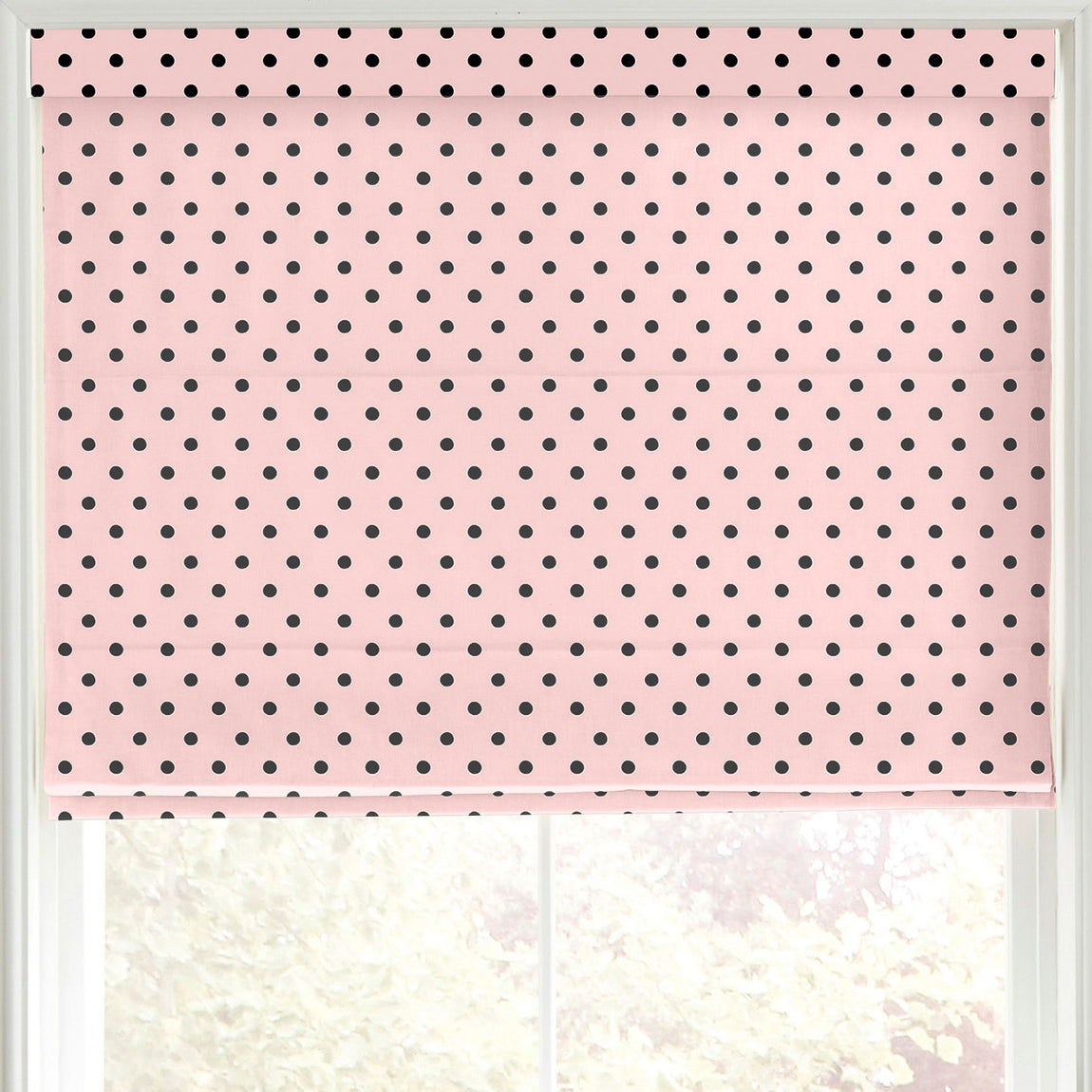 Cath Kidston Spot Made to Measure Roman Blind Pink