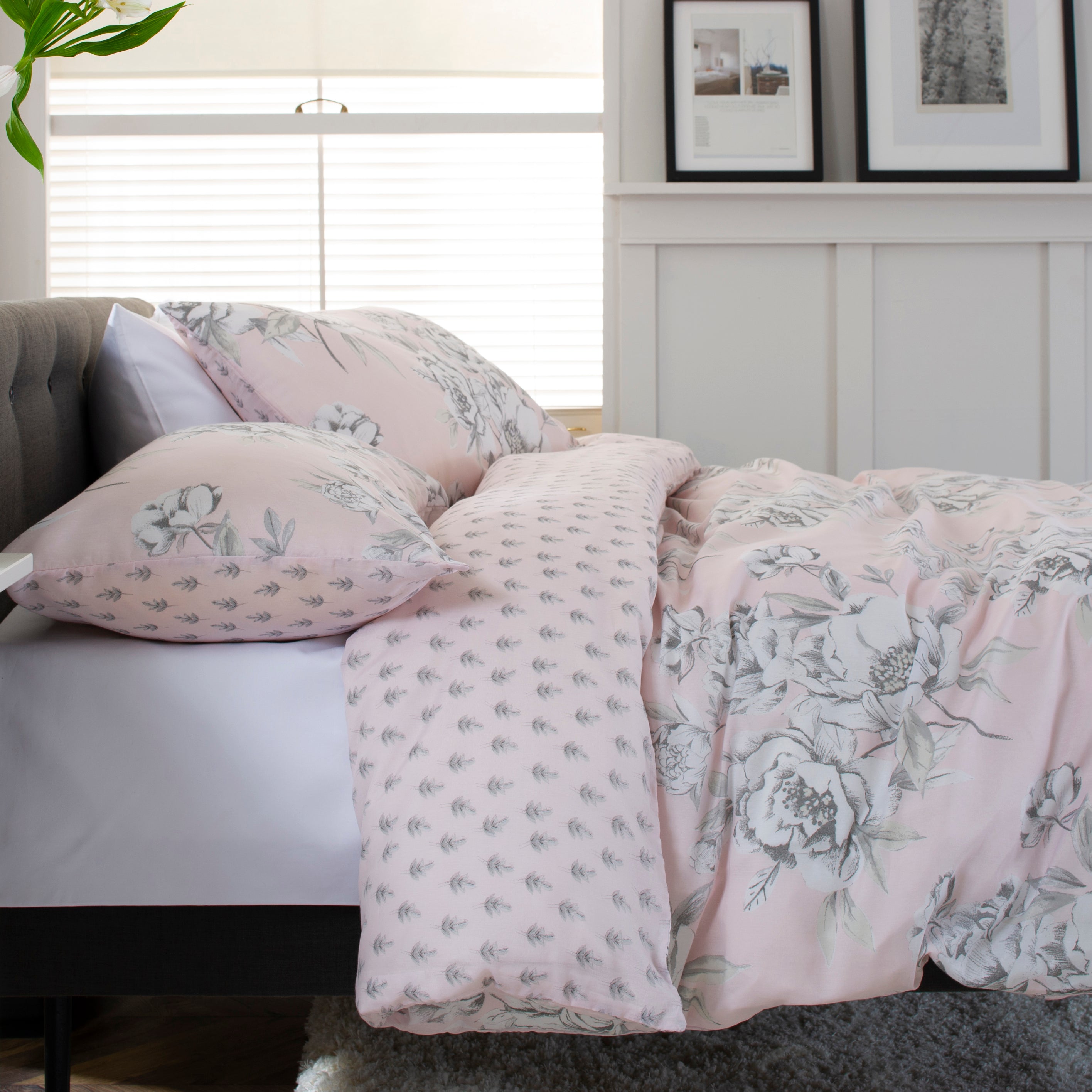 Blush St Printed Duvet Cover Bedding Set Terrys